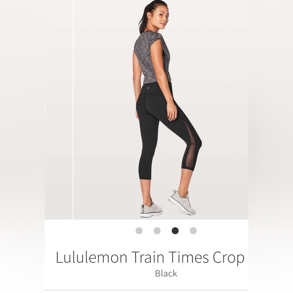 lululemon Train Times Cropped Leggings